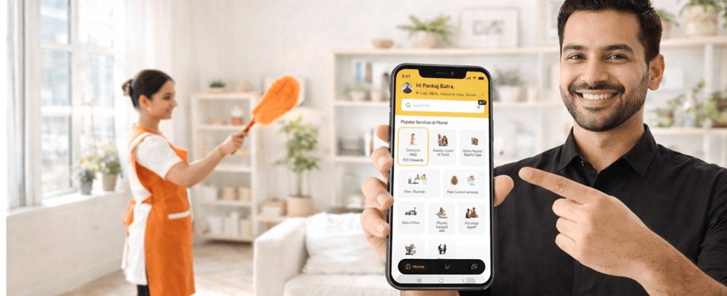 Book Maid Services in Tricity with QuickGo App – Now Live
